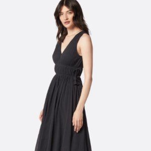 JOIE MARGARETTEA BLACK COTTON MAXI DRESS - NWT